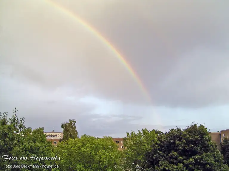 Regenbogen über WK9