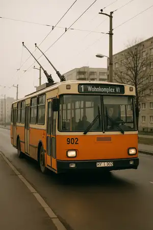 O-Bus in Hoyerswerda