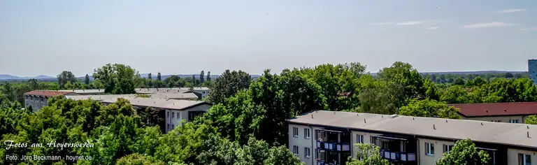Blick über die Neustadt von Hoyerswerda