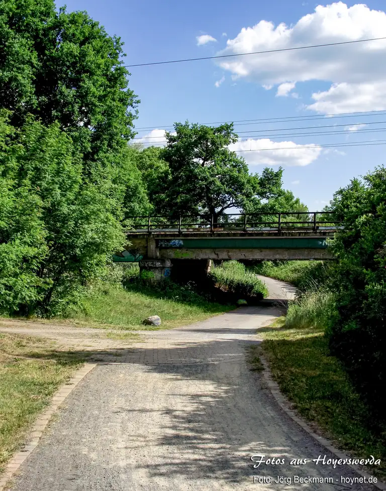 Bahnbrücke am Gondelteich