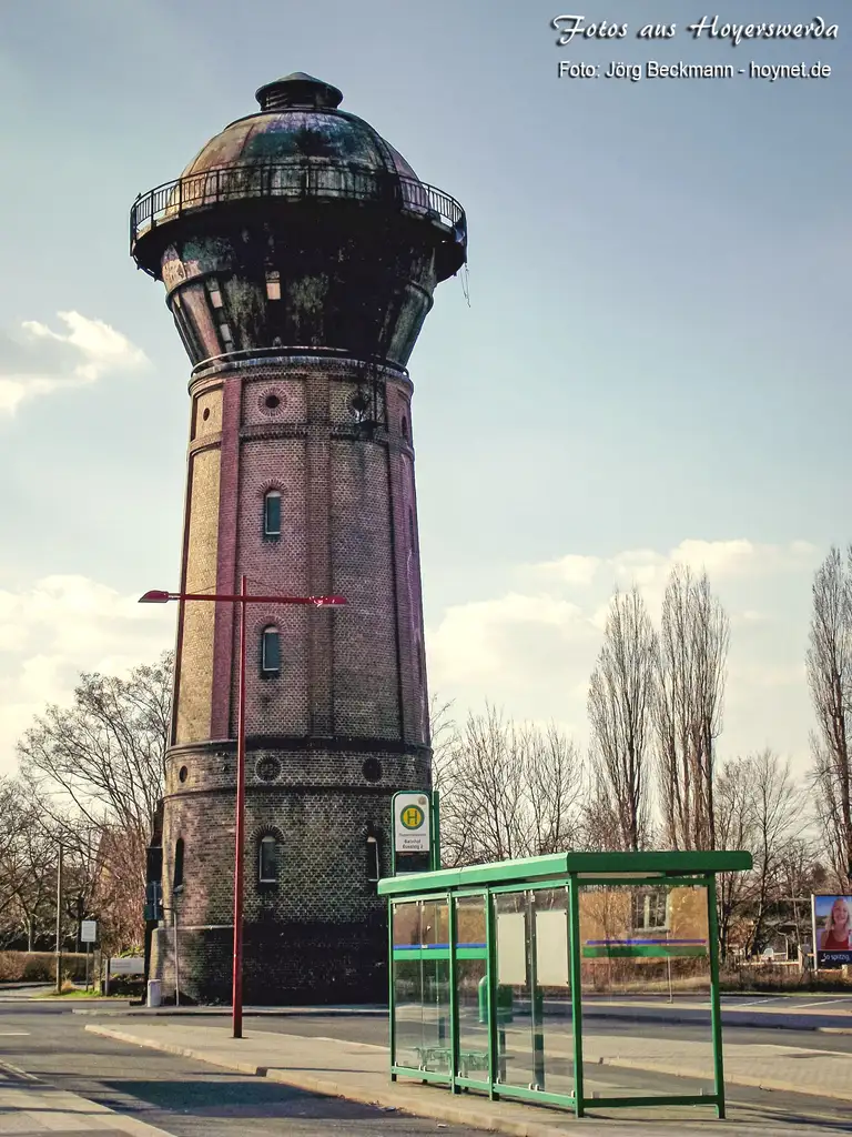 Wasserturm in der Altstadt von Hoyerswerda