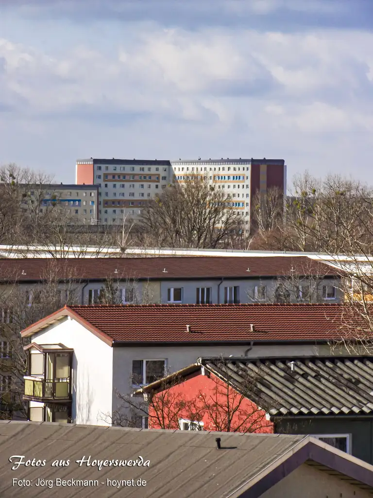 Blick über Hoyerswerda
