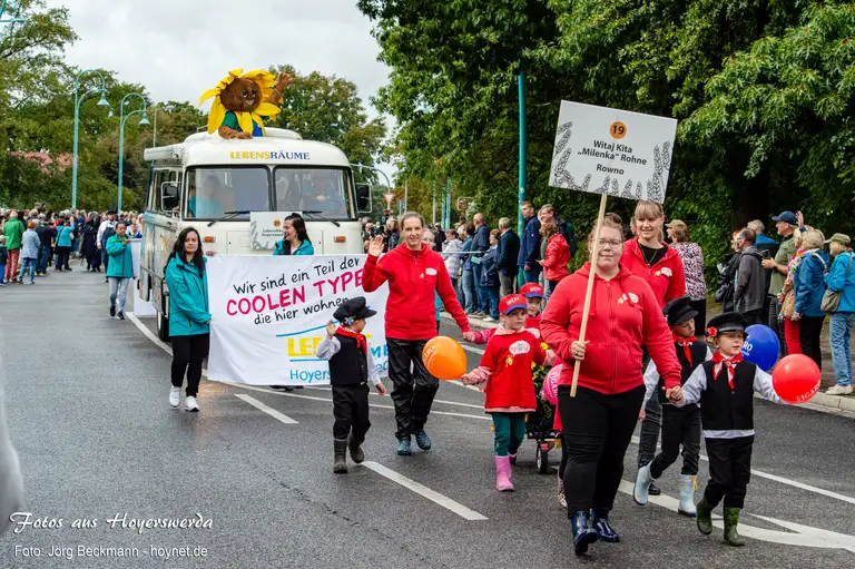 Landeserntedankfest Hoyerswerda Festumzug