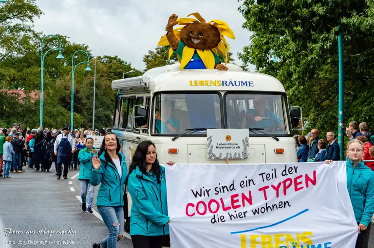 Landeserntedankfest Hoyerswerda Festumzug